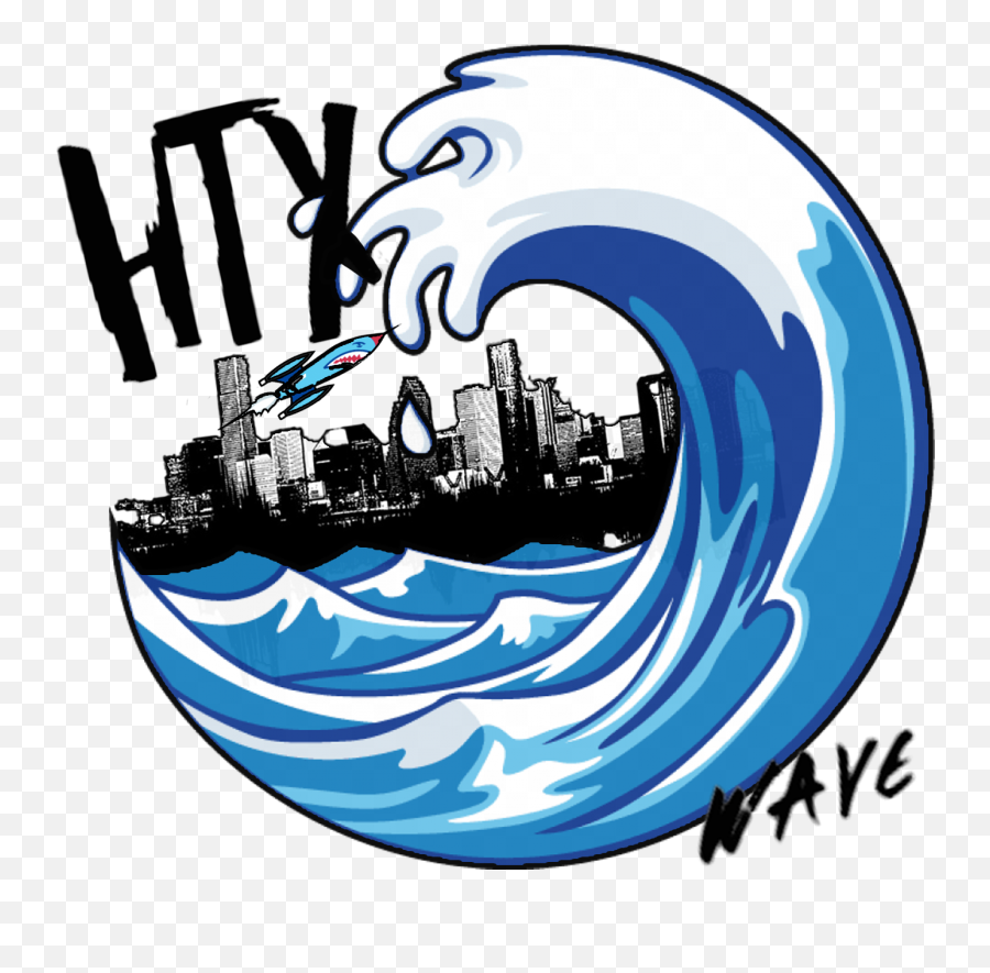 Home Htx Wave - Sticker De Ola De Surf Emoji,Wave Logo
