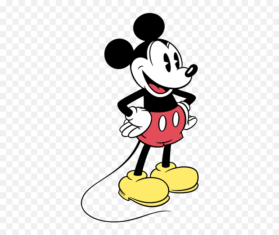 Download Classic Mickey Mouse Clipart - Classic Mickey Mouse Mickey Mouse Retro Vector Emoji,Mickey Ears Clipart