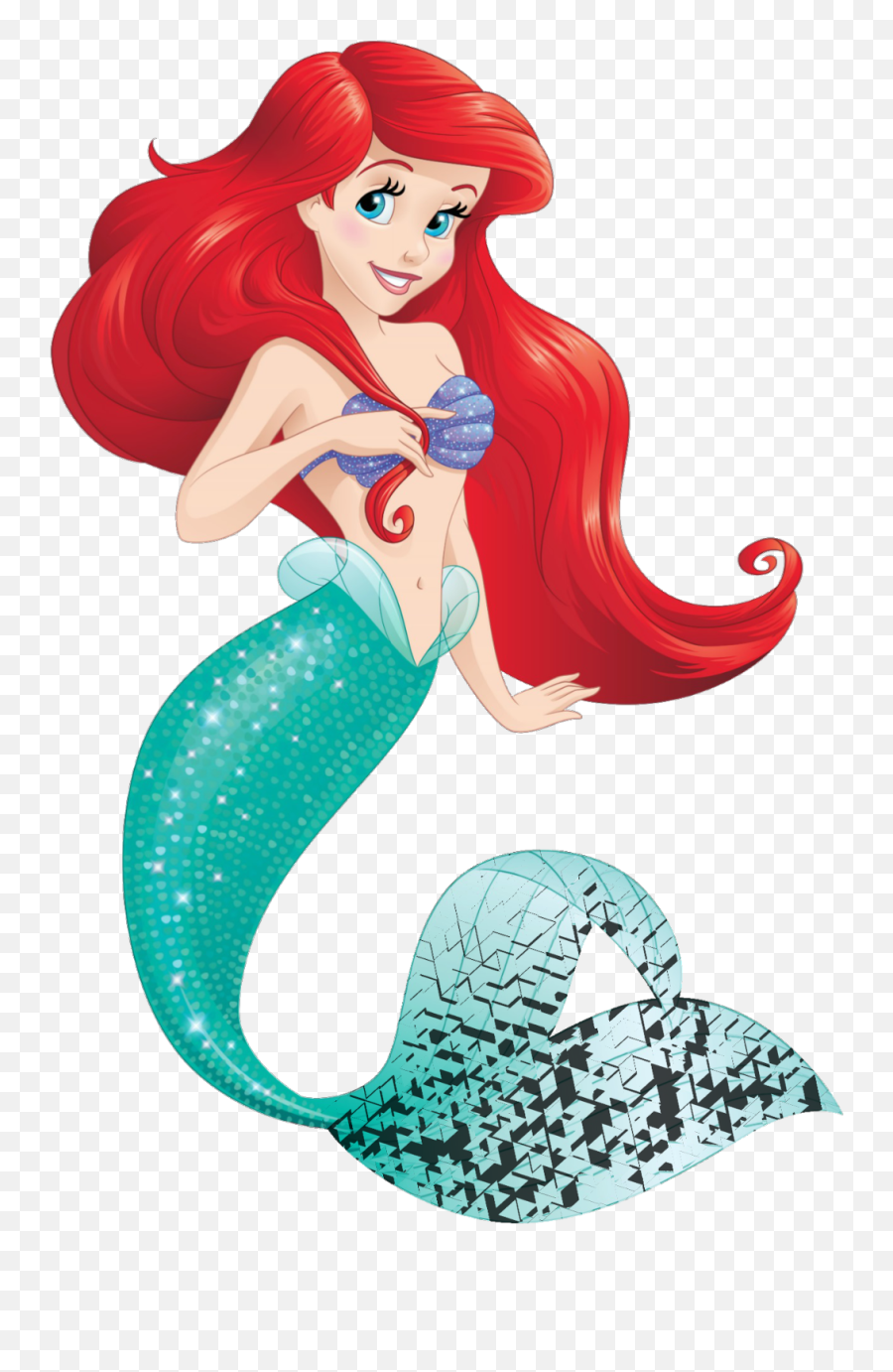 Ariel Disney Princess Clipart - Princess Ariel Emoji,Princess Clipart