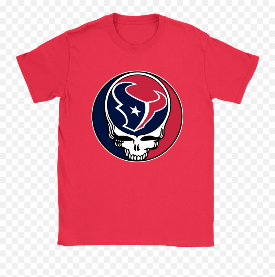 Nfl Team Houston Texans X Grateful Dead - Funny New England Patriots Shirts Emoji,Houston Texans Logo