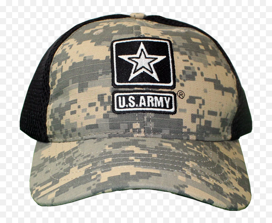 Camo Army Hat Transparent Png Png Mart - Us Army Emoji,Camo Png