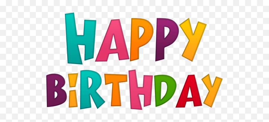 Birthday Clipart Happy Birthday Png - Happy Birthday Clipart Emoji,Happy Birthday Clipart For Her