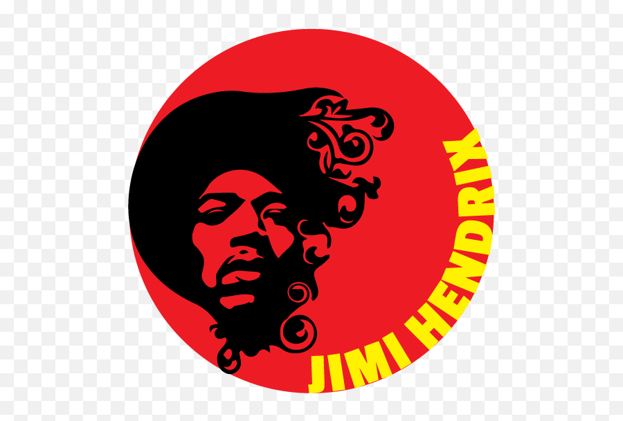 Jimi Hendrix Logo Clip Art - Jimi Hendrix Logo Png Emoji,Jimi Hendrix Logo