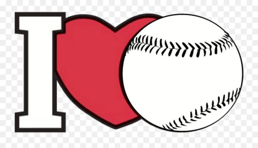 Funny Baseball Clipart - Clip Art Heart Baseball Emoji,Baseball Clipart