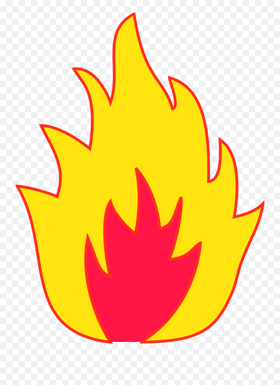 Fire Clipart Pdf Fire Pdf Transparent - Transparent Background Clip Art Fire Icon Emoji,Fire Clipart