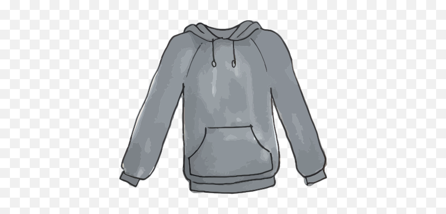 Jacket Clip Art - Grey Sweatshirt Clipart Emoji,Jacket Clipart