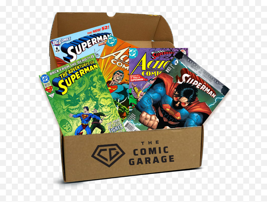 The Comic Garage - Shopproduct Emoji,Superman Comic Png