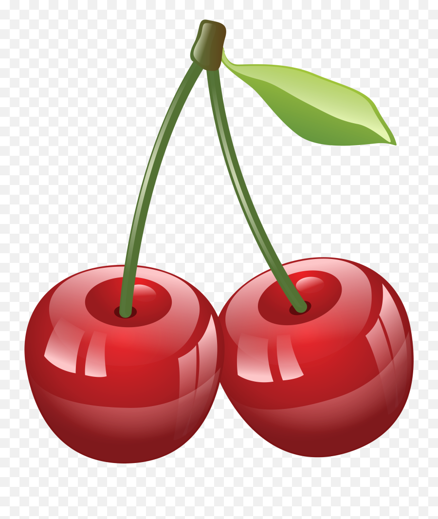 Cherry Clipart Kind Fruit - Cherry Favicon Emoji,Cherry Clipart