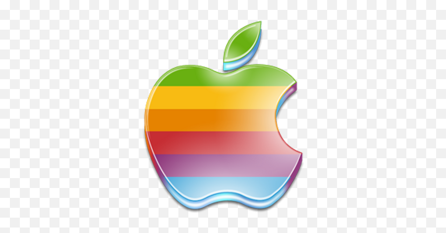 Wallpapers 4 Iphone On Twitter Emoji,Rainbow Apple Logo