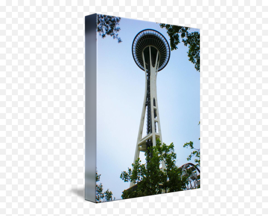 The Seattle Space Needle By Shalom R Emoji,Space Needle Png