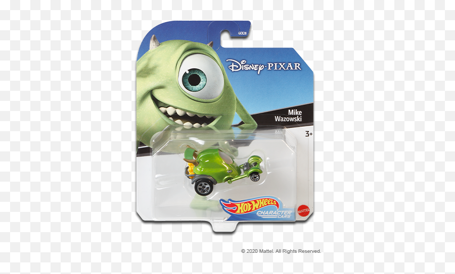 Hw Disney And Pixar Character Cars Worlds Of Wonder Emoji,Mike Wazowski Png