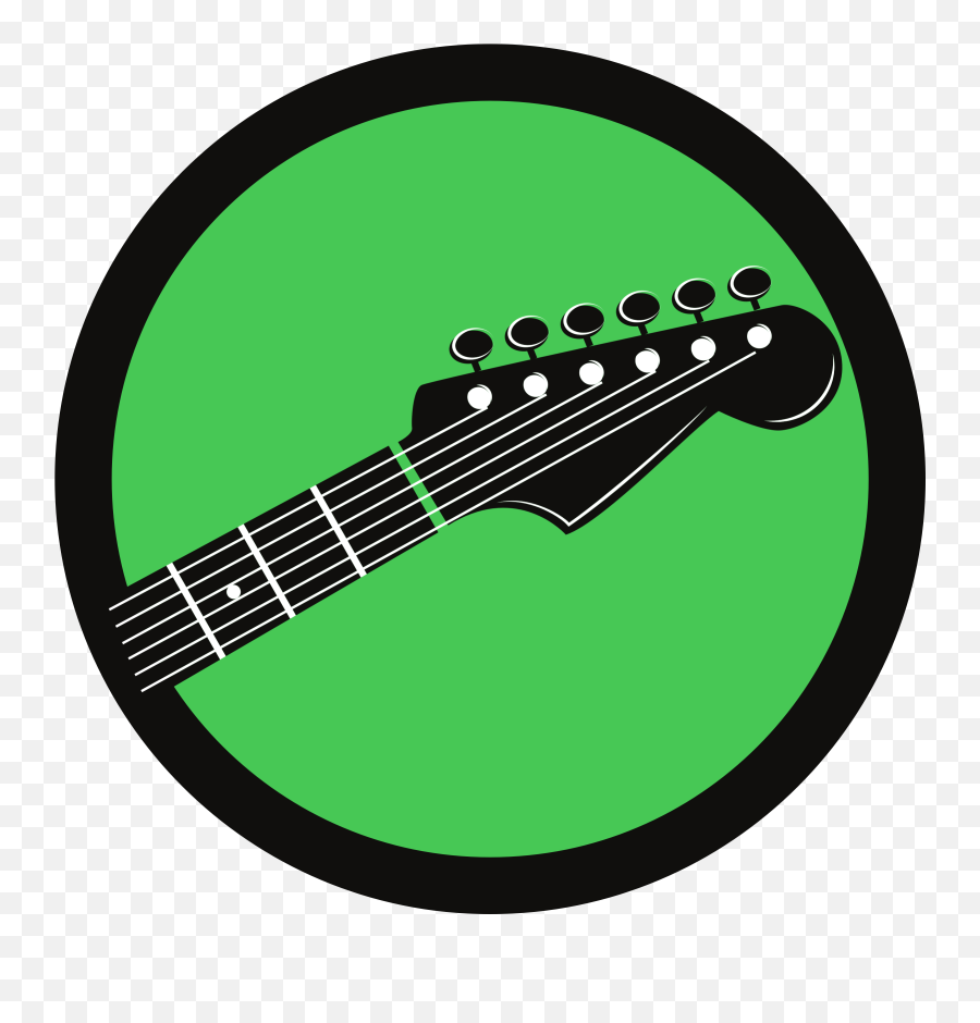 Download Big Image - Dot Emoji,Guitar Logo