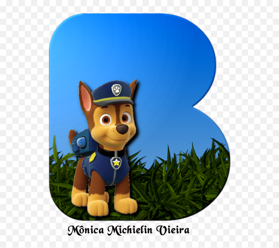 Download Alfabeto Patrulha Canina Png - Chase Paw Patrol Emoji,Chase Paw Patrol Clipart