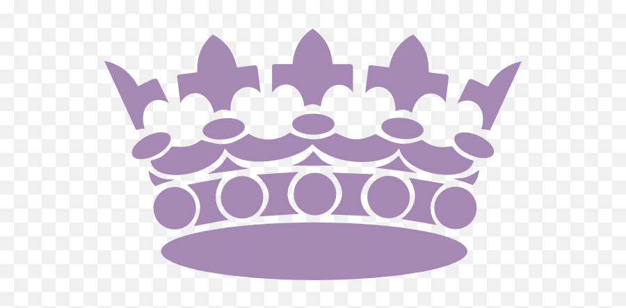 Purple Crown Clip Art At Clkercom - Vector Clip Art Online Emoji,Black Crown Clipart