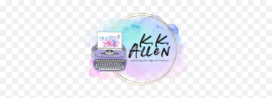 Kk Allen - Kk Allen Usa Today Bestselling And Award Typewriter Emoji,Usa Today Logo