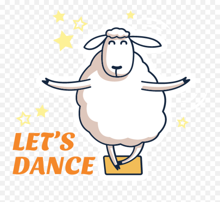 Cute Sheep Cartoon Character On White Background Online 11 Emoji,Cute Sheep Clipart