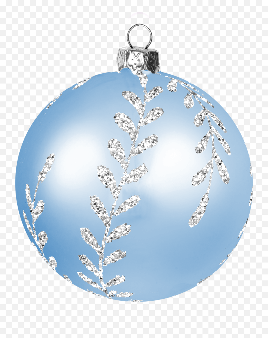 Download Christmas Blue Ornament Png Image With No - Transparent Blue Christmas Ornament Png Emoji,Ornament Png