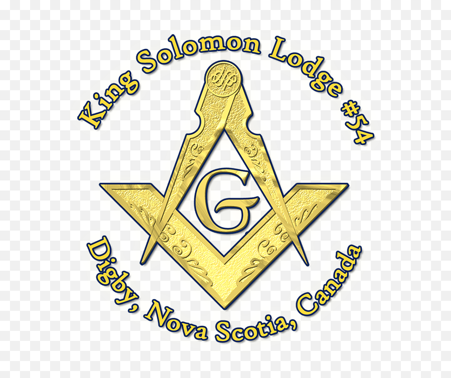 King Solomon Lodge 54 - Digby Nova Scotia Canada Dot Emoji,Freemason Logo