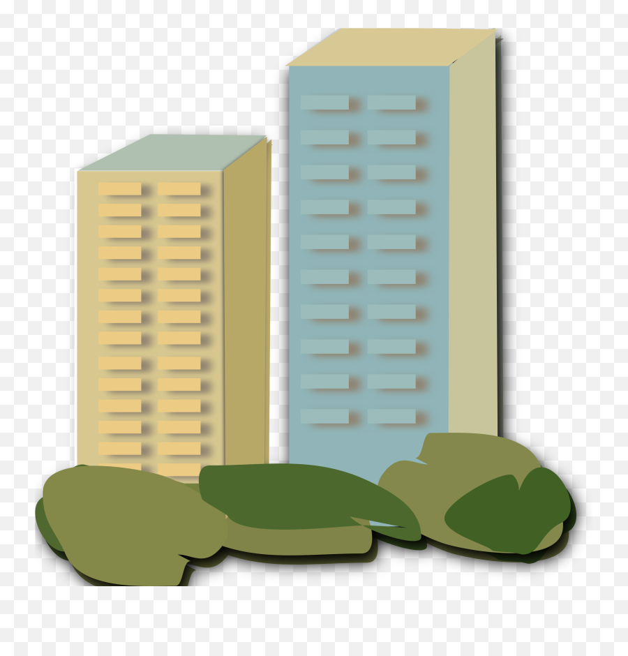 Apartment Clipart Transparent - Block Of Flats Cartoon Emoji,Apartment Clipart