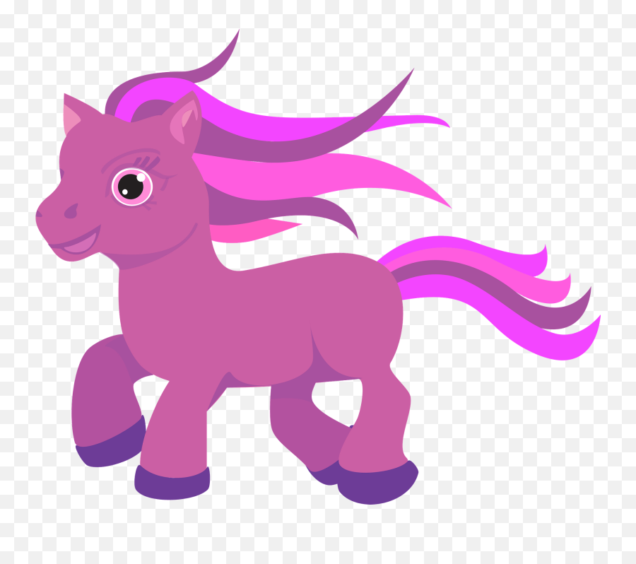 Fantasy Pony Clipart Free Download Transparent Png Creazilla - My Little Pony Silhouette Emoji,Fantasy Clipart