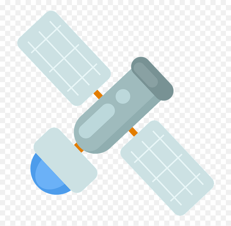 Satellite Orbit Clipart - Illustrator Satellite Emoji,Satellite Clipart