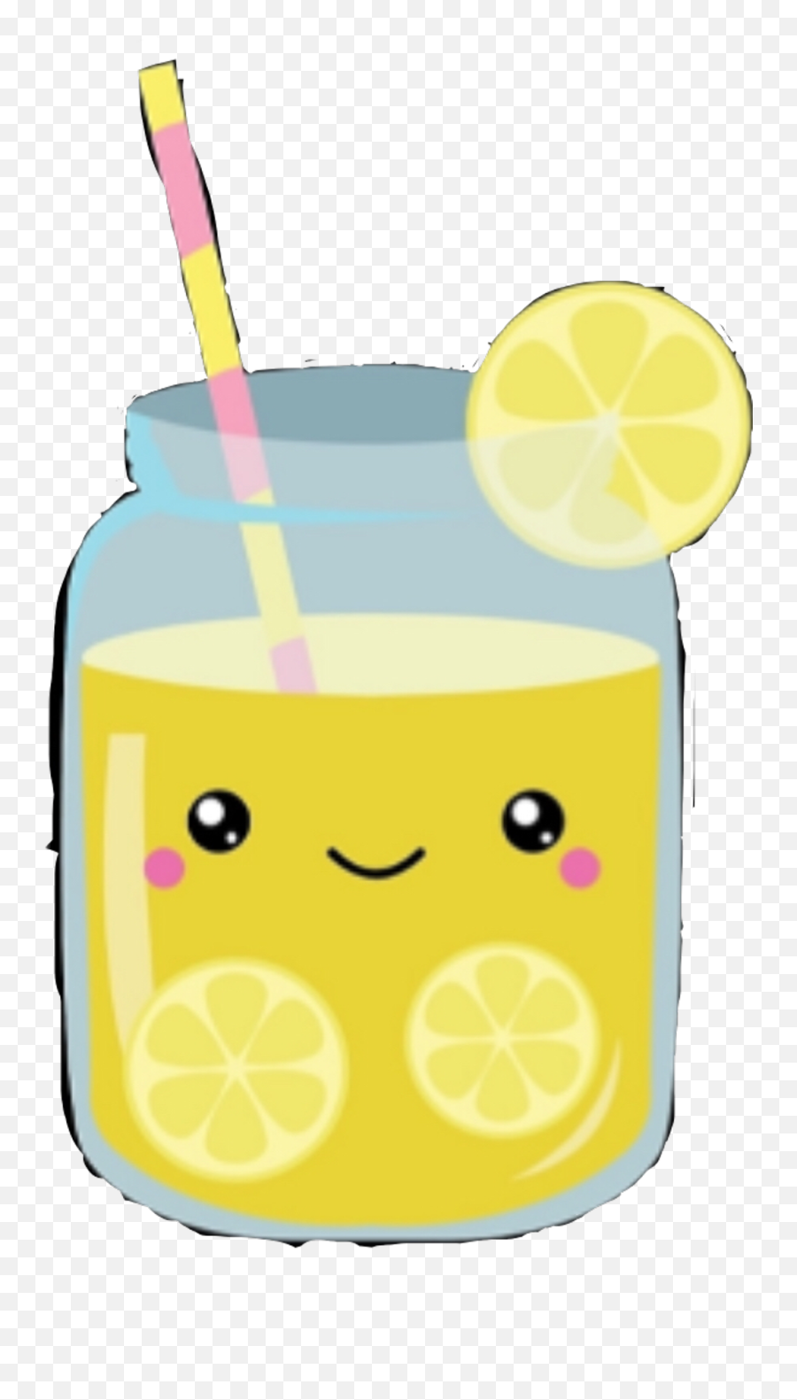 Lemonade Sticker Clipart - Lemonade Emoji,Lemonade Png