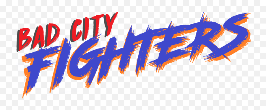 Four Star City Bad City Fighters Logo Merch - Language Emoji,Streets Of Rage Logo