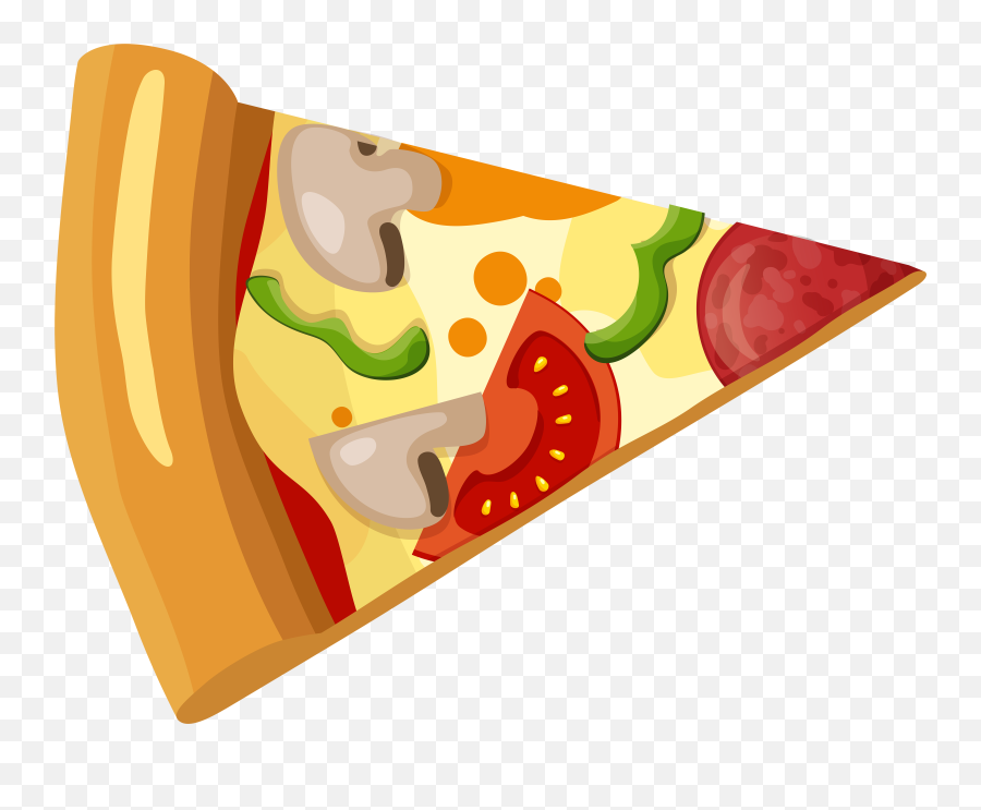 Clipart Shapes Pizza Clipart Shapes - Vector Pizza Slice Png Emoji,Pizza Clipart