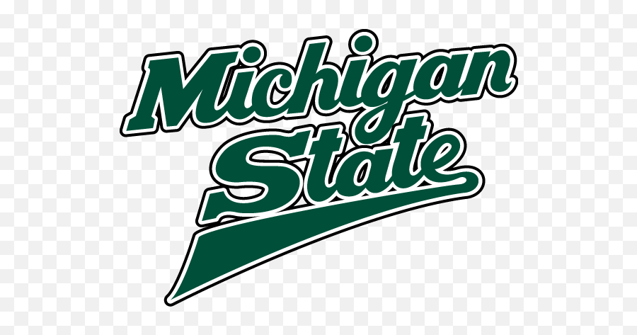 Download Michigan State Hockey Logo Png - Michigan State Hockey Script Emoji,Michigan State Logo