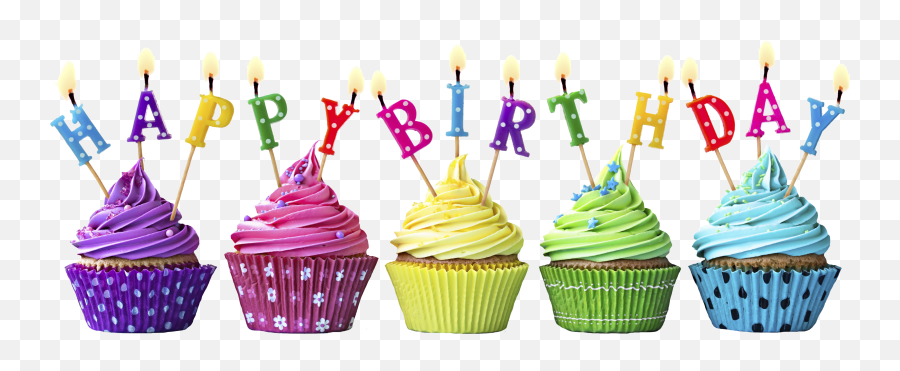 Happy Birthday Cake Png - Cupcake Happy Birthday Png Emoji,Birthday Cake Png