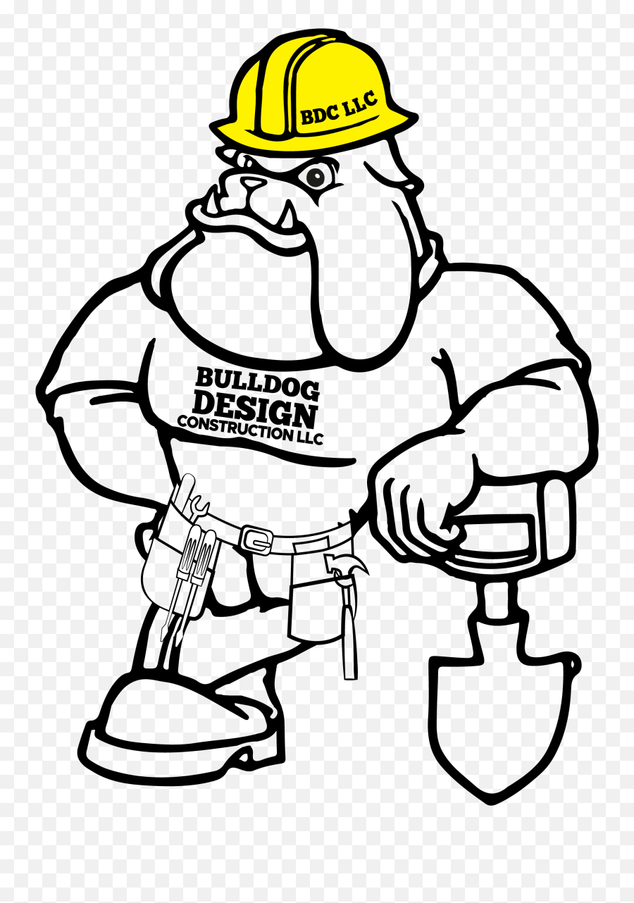 General Contractors In Florida - Worker Emoji,Bulldog Logo