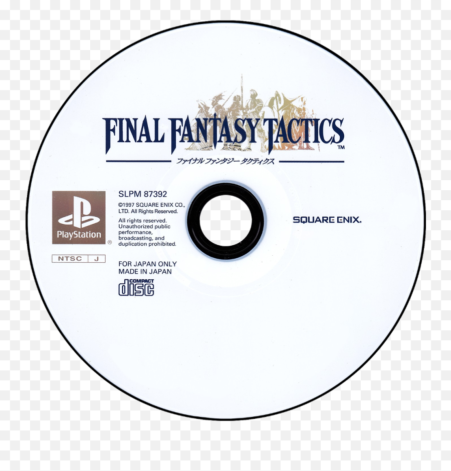 Final Fantasy Tactics Details - Launchbox Games Database Optical Disc Emoji,Final Fantasy Tactics Logo