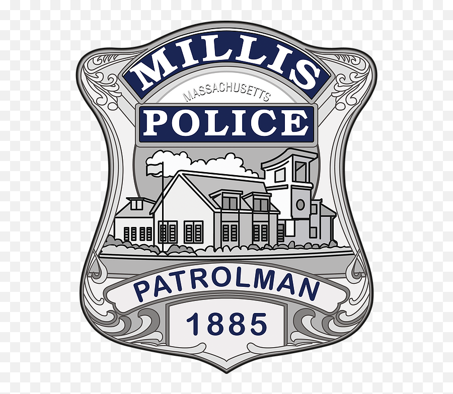 Millis Police Department Emoji,Sheriff Badges Clipart