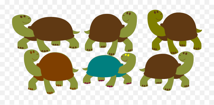 Group Of Turtles Clip Art At Clker Emoji,Turtles Clipart