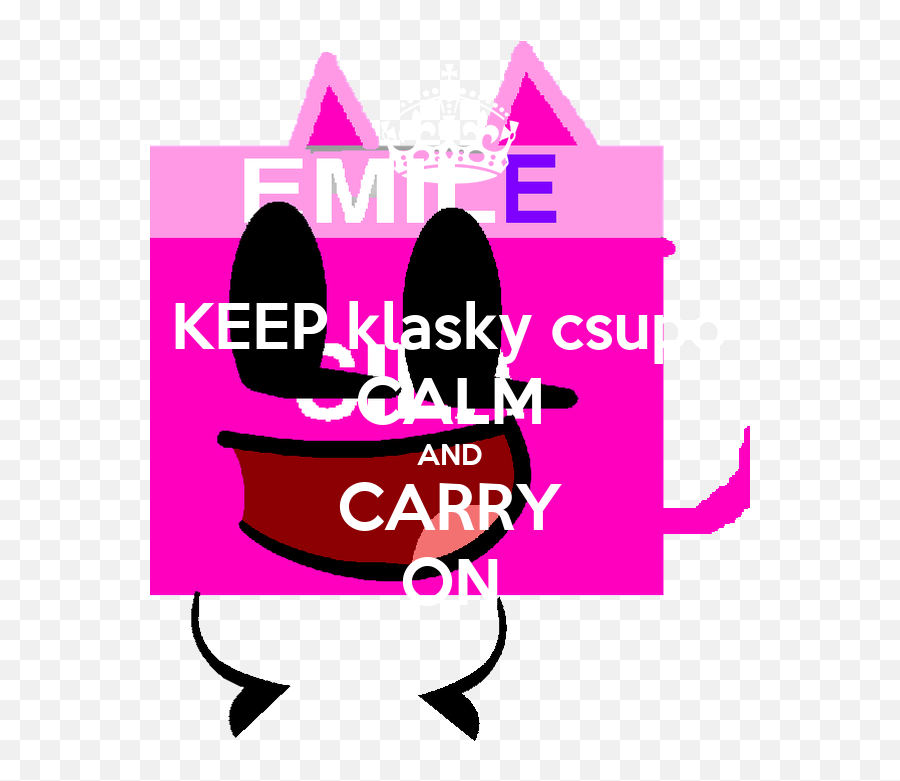 Keep Klasky Csupo Calm And Carry On - Syndicate Project Emoji,Klasky Csupo Logo
