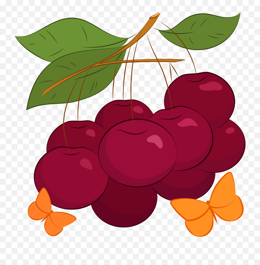 Cherry Clipart - Superfood Emoji,Cherry Clipart