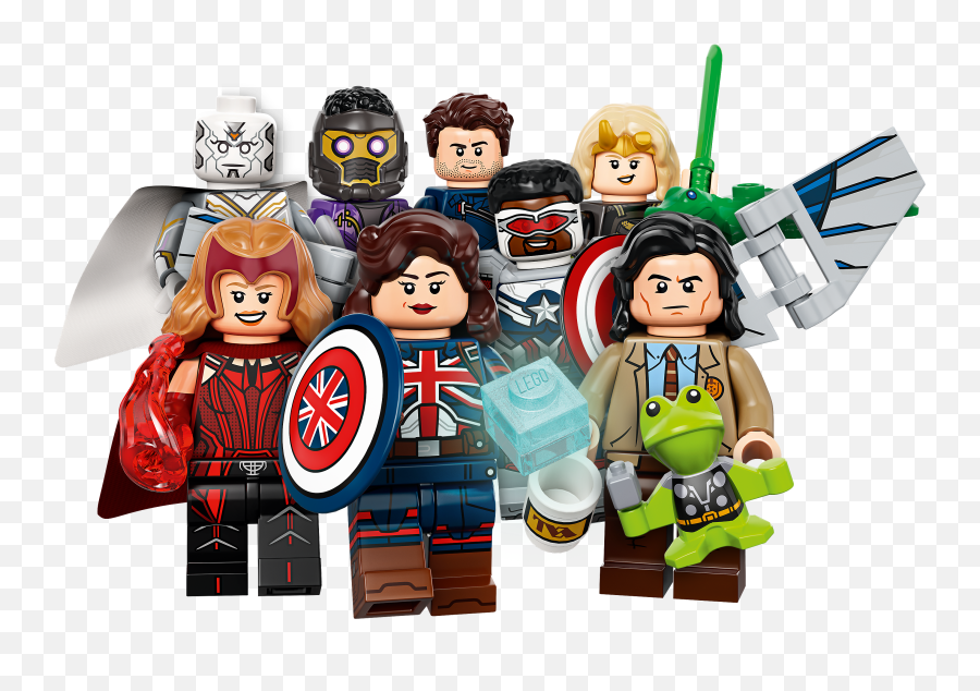 Lego Reveals Mcu Collection Featuring Spider - Man Loki Emoji,Falcon Marvel Png