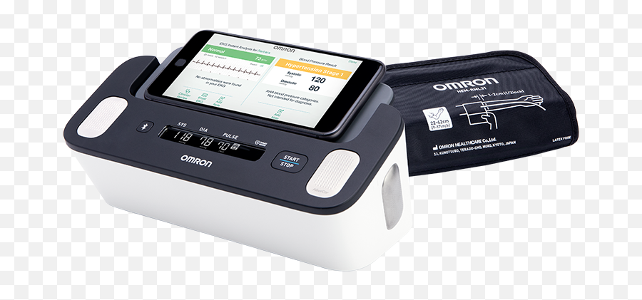 Complete Wireless Upper Arm Blood Pressure Monitor Ekg Emoji,Transparent Monitors