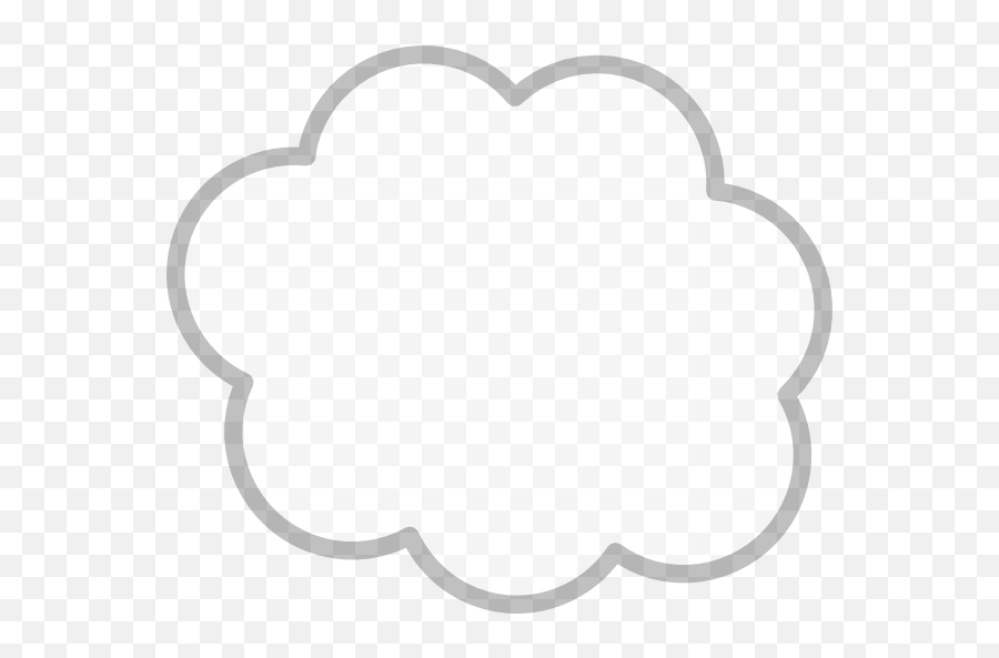 Gray Cloud Clip Art At Clkercom - Vector Clip Art Online Emoji,Grey Clouds Clipart