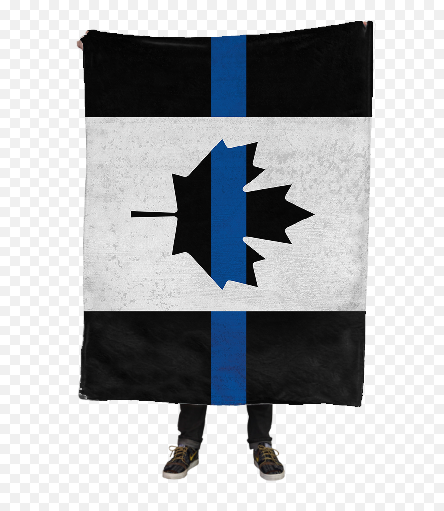 Download Thin Blue Line Flag Canada Png Image With No Emoji,Thin Blue Line Flag Png