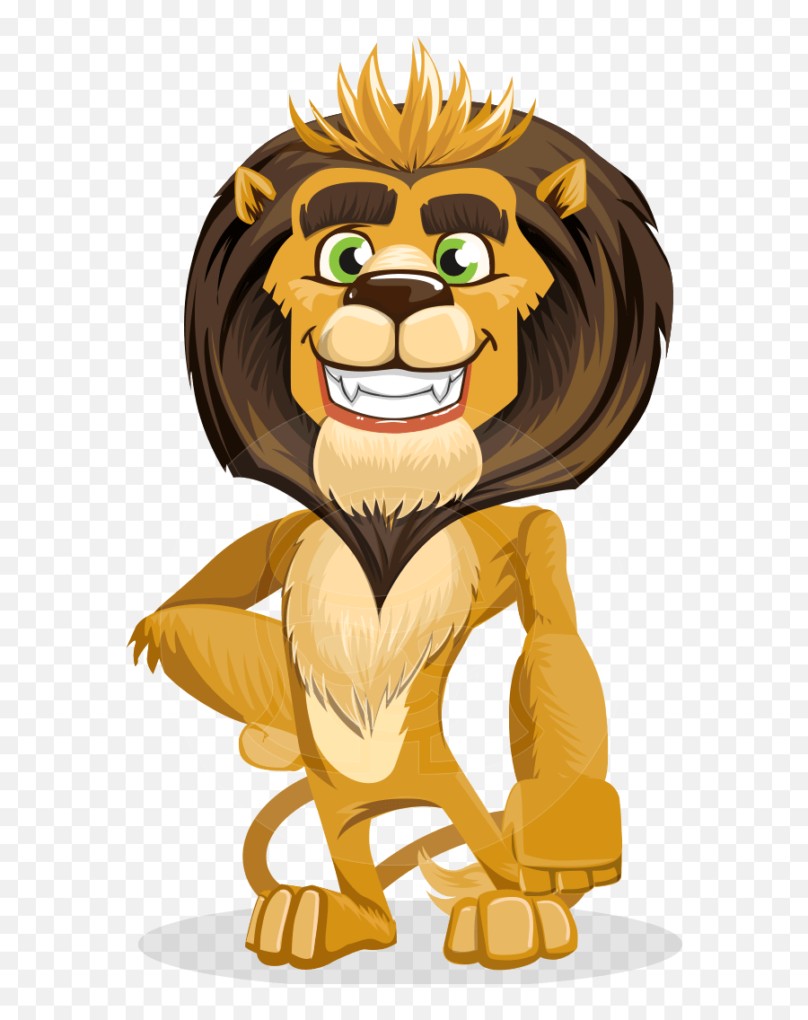 Lion Cartoon Vector Character Graphicmama Emoji,Leo Clipart