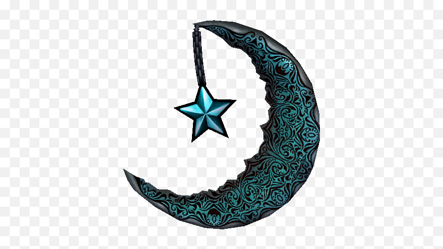 Crescent Moon Png - Blue Crescent Png Emoji,Crescent Moon Png