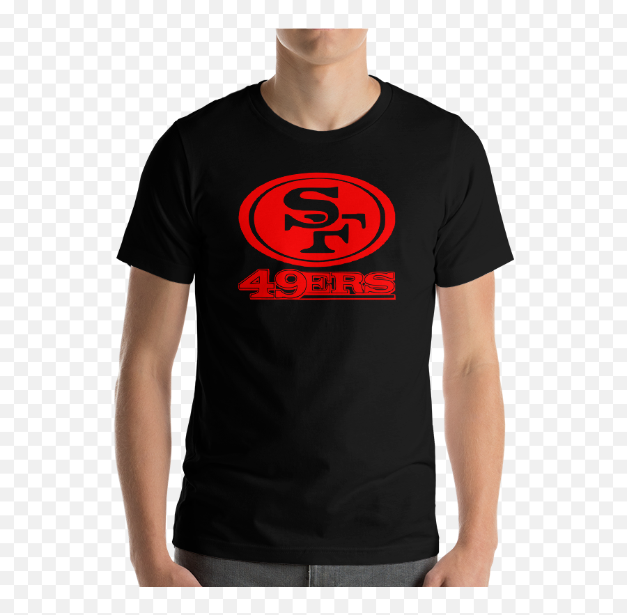 San Francisco 49ers 47 Brand Red Soft - Black And White Emoji,49ers Logo
