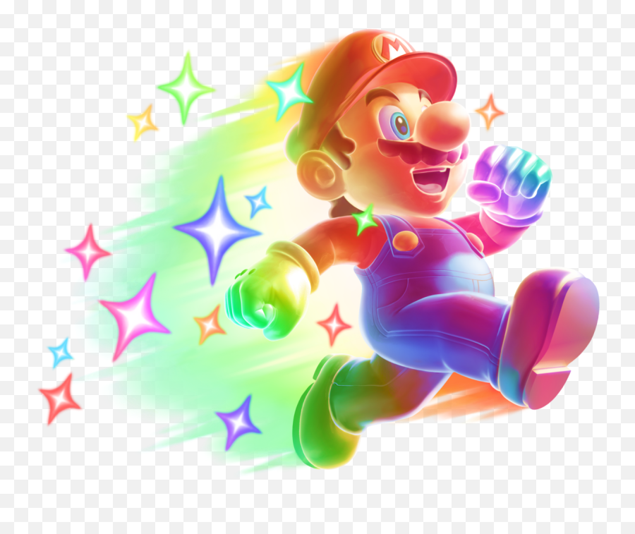 Invincible Mario - Super Mario Star Mario Emoji,Mario Star Png