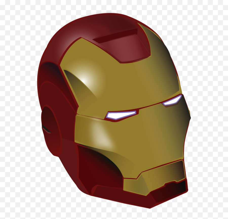 At - Iron Man Helmet Png Emoji,Iron Man Transparent