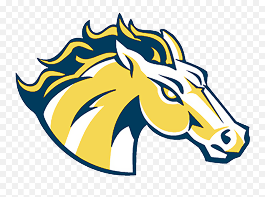 Breck Mustangs Logo Clipart - Mustang Breck School Emoji,Mustangs Logo