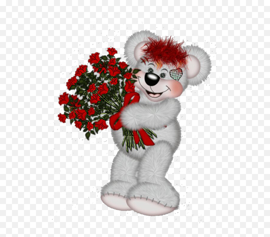Valentines Day Teddy Bear Transparent Background Png Emoji,Teddy Bear Transparent Background