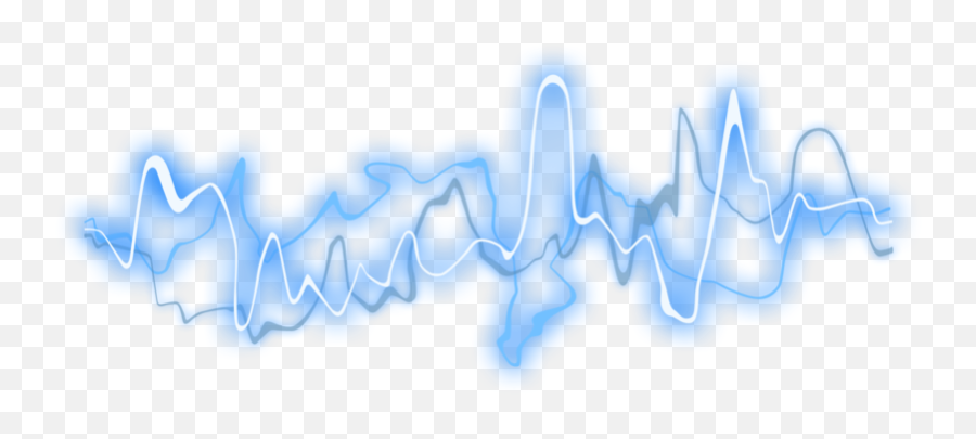 Sound Wave Transparent - Blue Sound Waves Transparent Sound Waves Png Emoji,Sound Wave Png