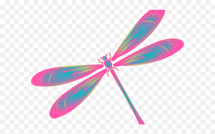 Dragonfly Silhouette Png - Transparent Dragon Fly Cartoon Png Emoji,Dragonfly Clipart