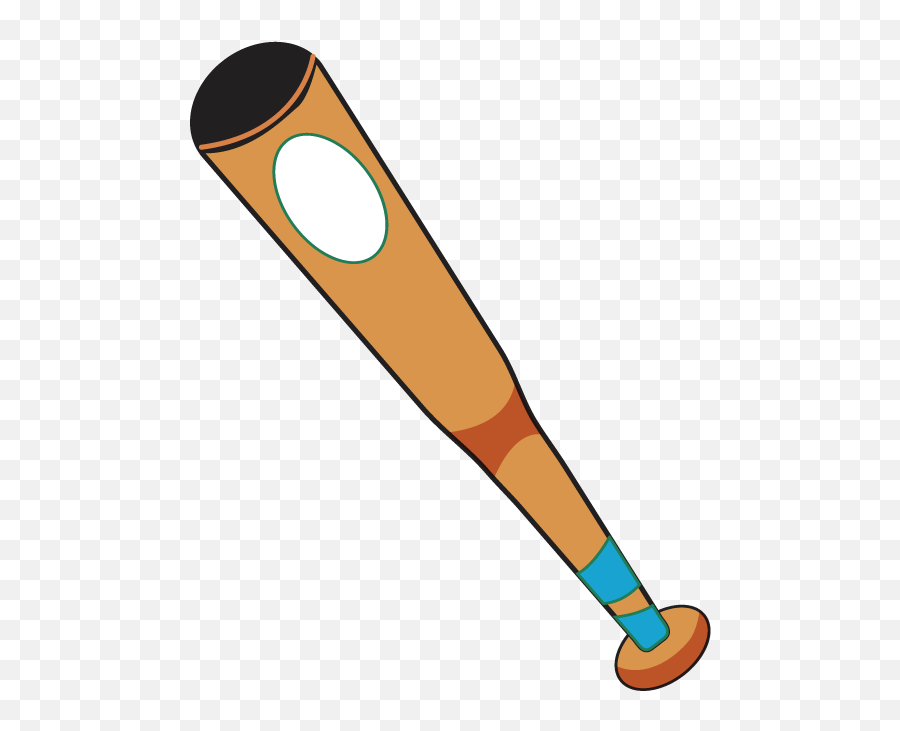 Baseball Bat Cartoon Png Png Download - Transparent Cartoon Baseball Bat Png Emoji,Baseball Bat Clipart